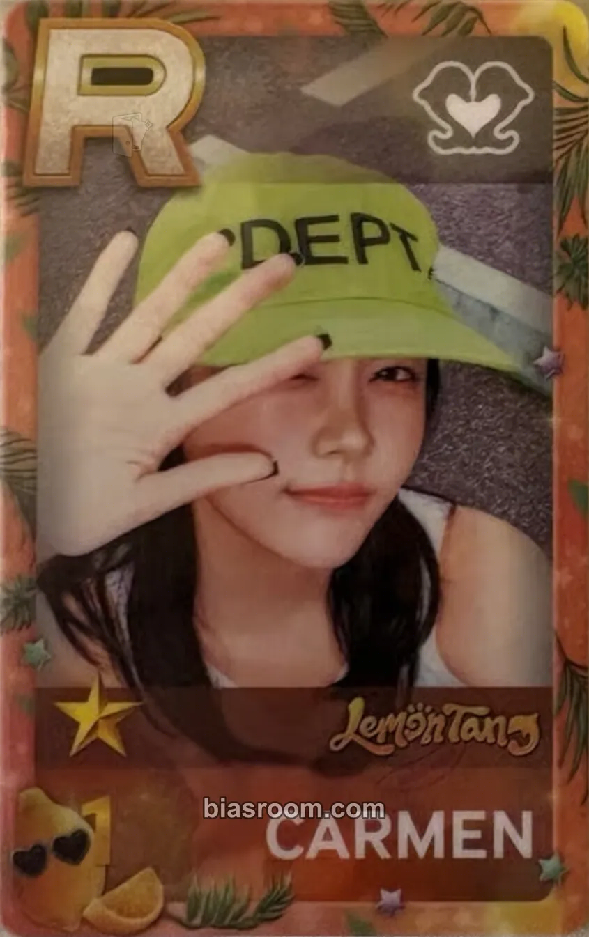 Carmen Superstar Photocard - Hearts2Hearts | Bias Room