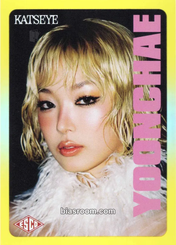 Yoonchae ESCO “WILD” Trading Cards Photocard - KATSEYE | Bias Room