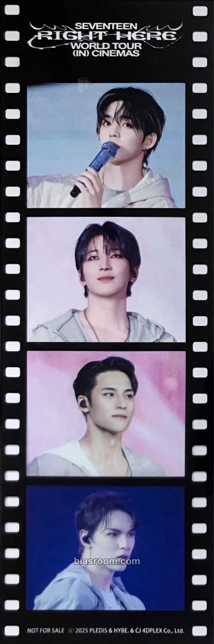 RIGHT HERE WORLD TOUR (IN) CINEMAS Photocard - SEVENTEEN | Bias Room
