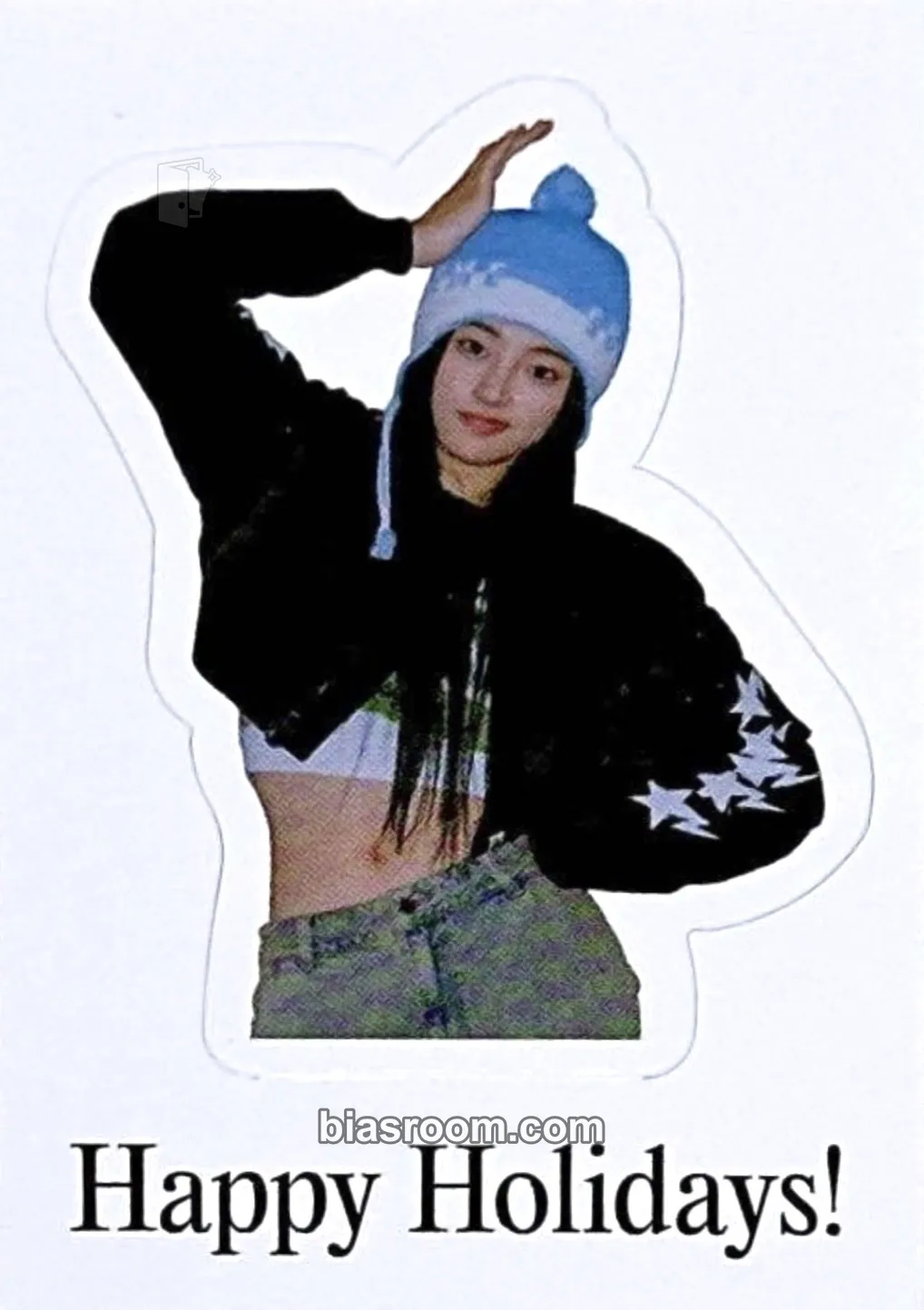 Minji NewJeans x NUDAKE: OMG! NU+JEANS Photocard - NewJeans - NewJeans K-pop photocard