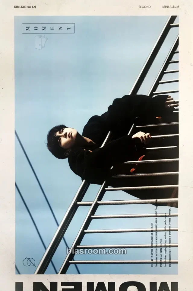 Kim Jaehwan - Jaehwan - Moment Album album inclusion poster first press only