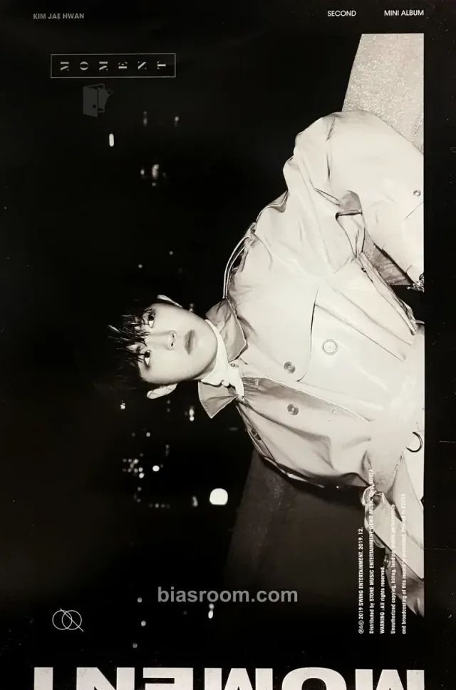 Kim Jaehwan - Jaehwan - Moment Album album inclusion poster first press only