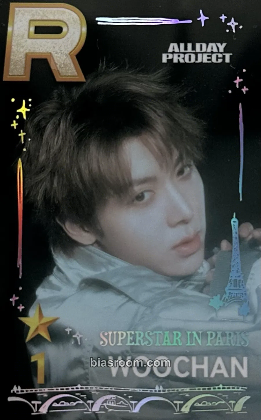 Woochan Superstar in Paris トレカ - ALLDAY PROJECT | Bias Room