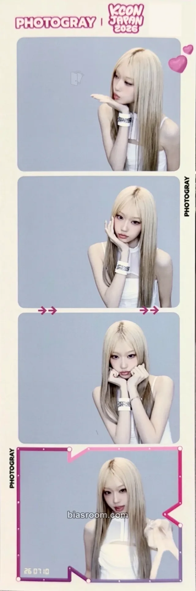 Choi Jungeun France Louvre Baguette x izna Photocard - izna | Bias