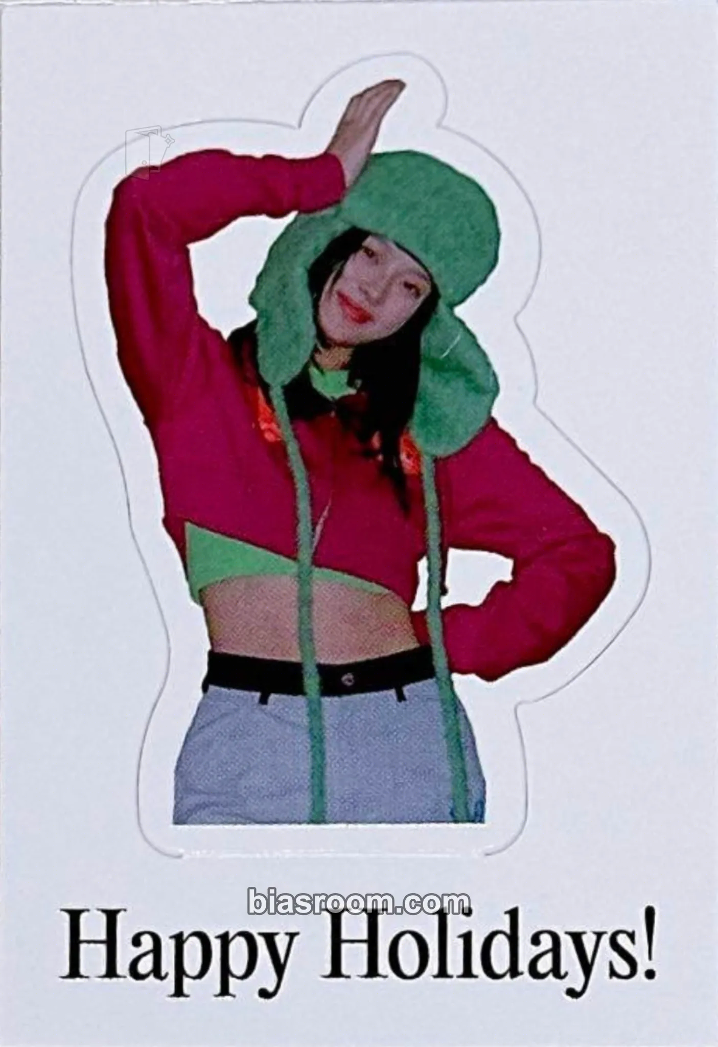 Hanni NewJeans x NUDAKE: OMG! NU+JEANS Photocard - NewJeans - NewJeans K-pop photocard