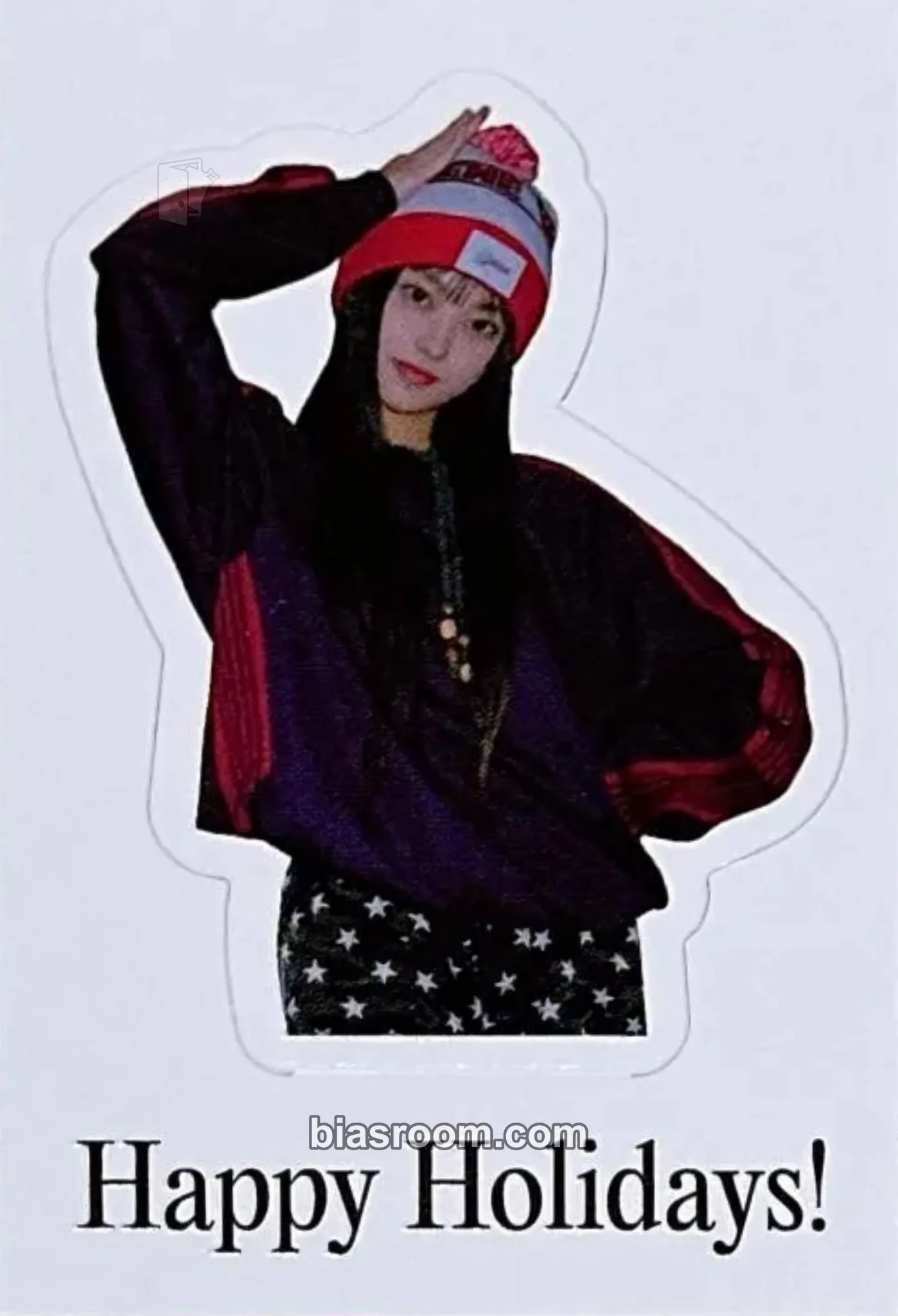 Haerin NewJeans x NUDAKE: OMG! NU+JEANS Photocard - NewJeans - NewJeans K-pop photocard