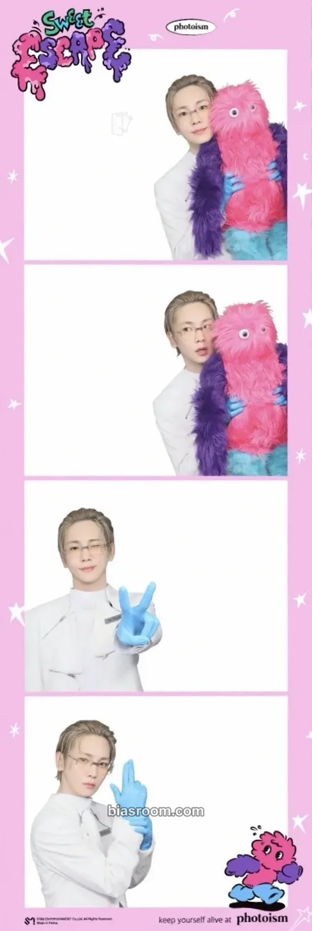 Key - Key - Mr. Freak's Lab: Sweet Escape Event photoism 4 cut photo photo strip pop-up