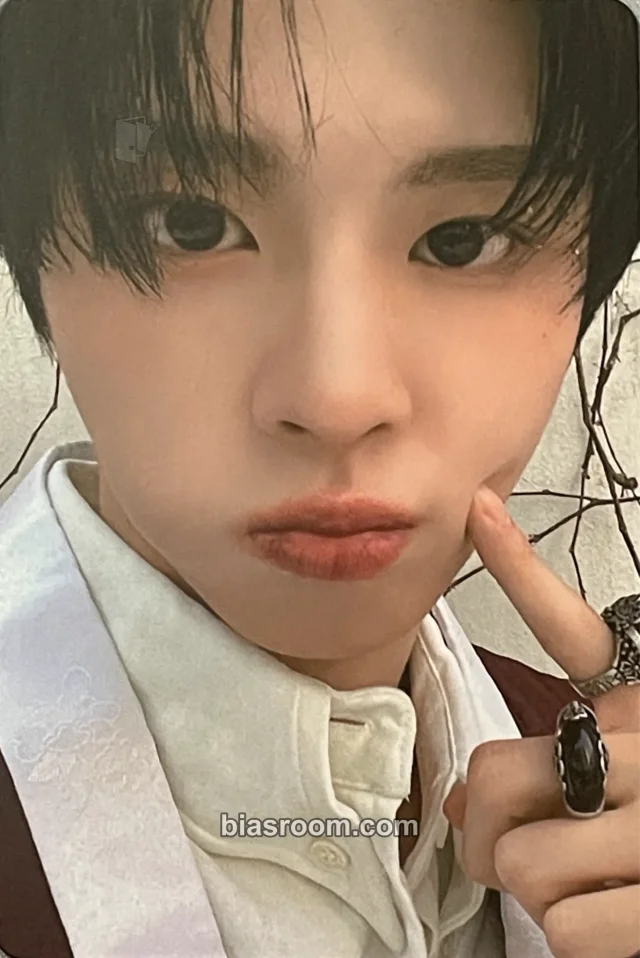 Kim Wooseok - Wooseok - Blank Page Album dive version album photocard