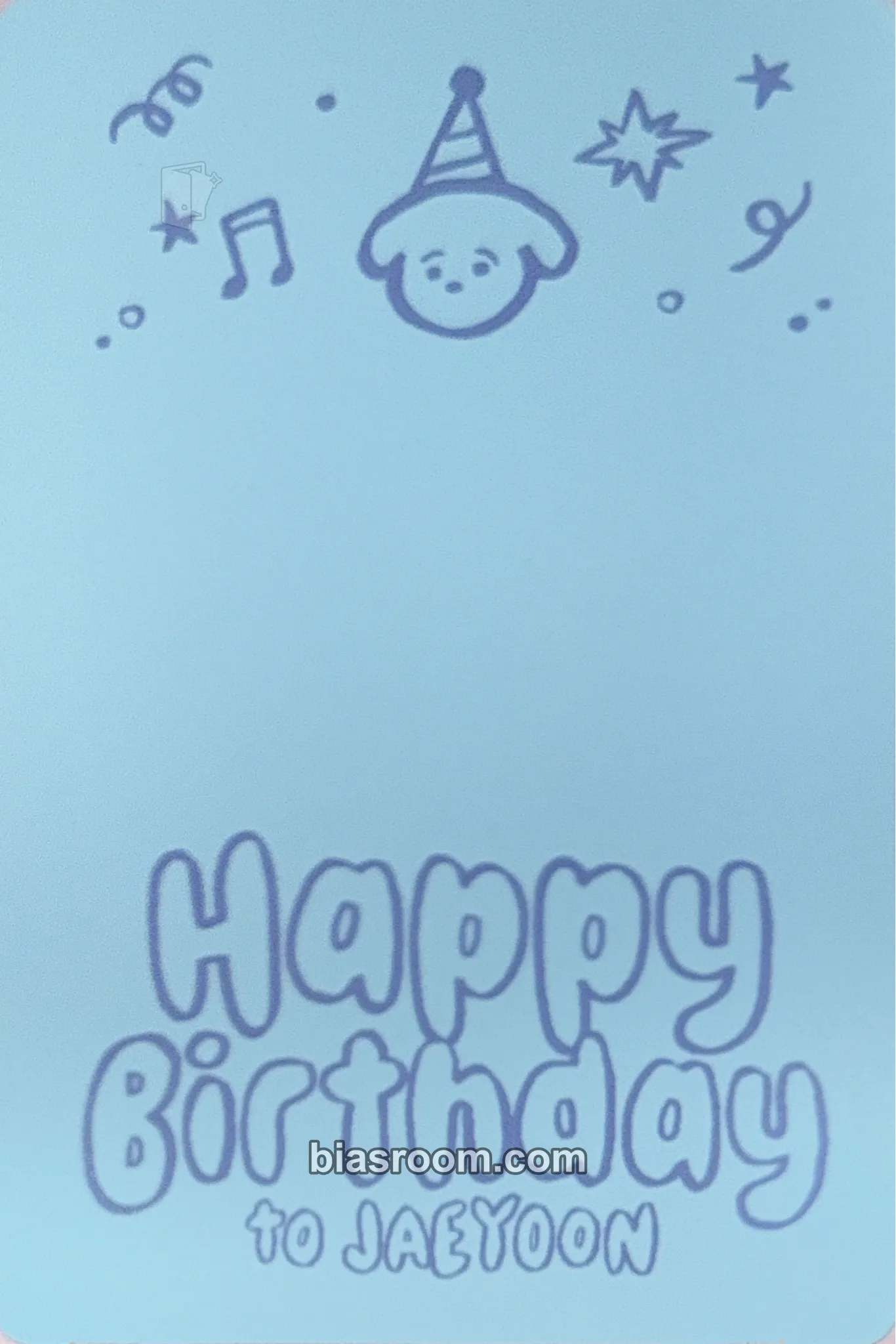 Jaeyoon 'HAPPY BIRTHDAY TO JAEYOON' MD Photocard - SF9 | Bias Room