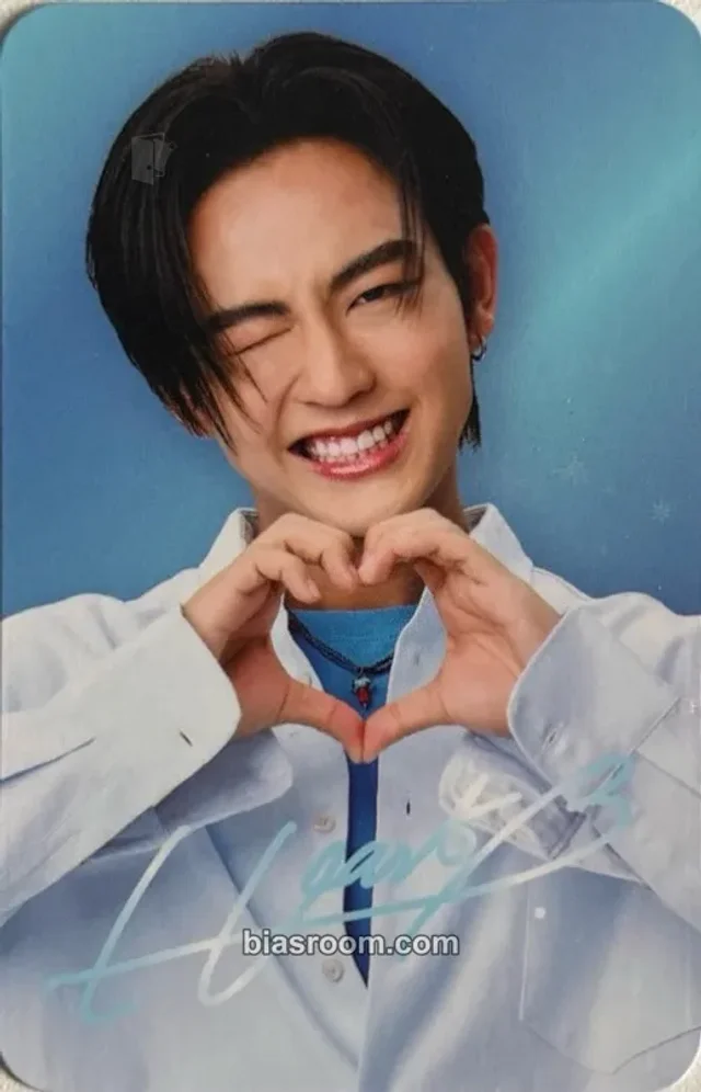 BUS - Heart - Nestle Pure Life x BUS Other nestlepurelife photocard set A version brand collaboration purchase benefit printed signature