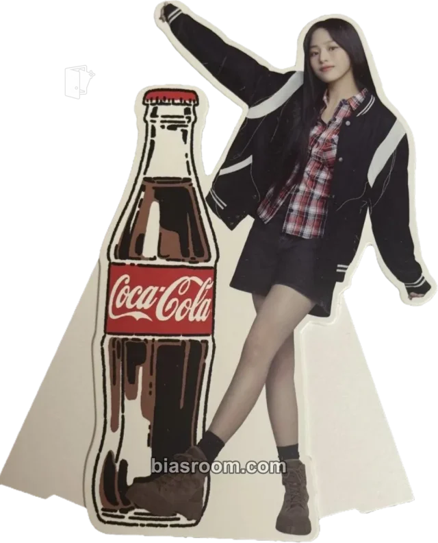 NewJeans - Minji - NewJeans x Coca Cola Other brand collaboration standee coca-cola