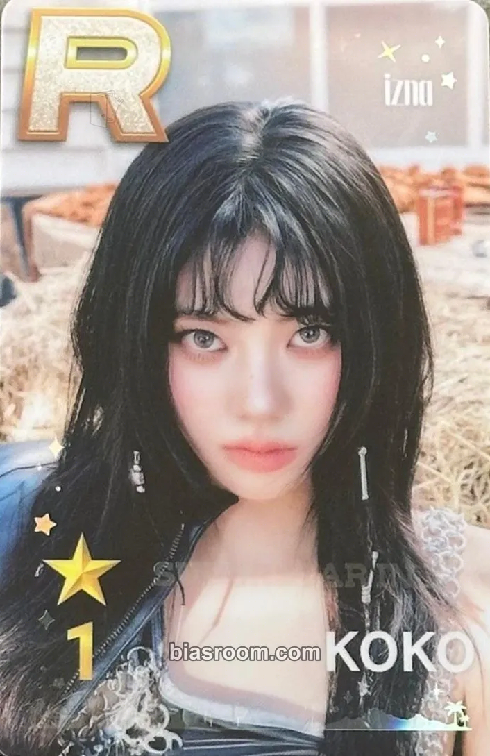 Koko SUPERSTAR x izna Photocard - izna | Bias Room