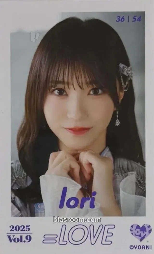=LOVE - Noguchi Iori - ARENA TOUR 2025「~Timeless Tales~」 Event trading card polaroid random pack