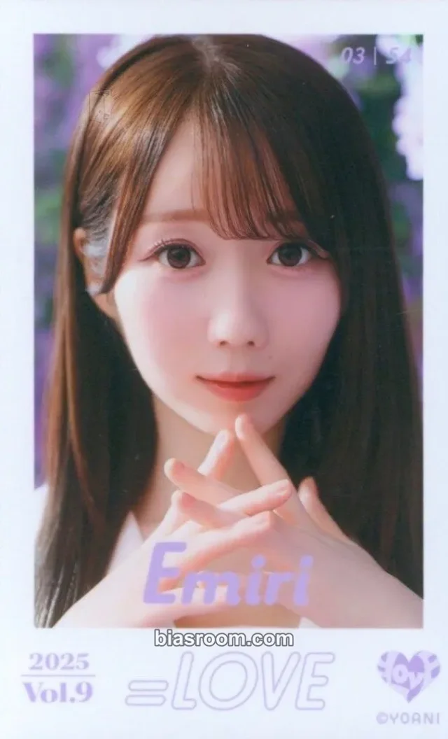 =LOVE - Otani Emiri - ARENA TOUR 2025「~Timeless Tales~」 Event trading card random pack polaroid