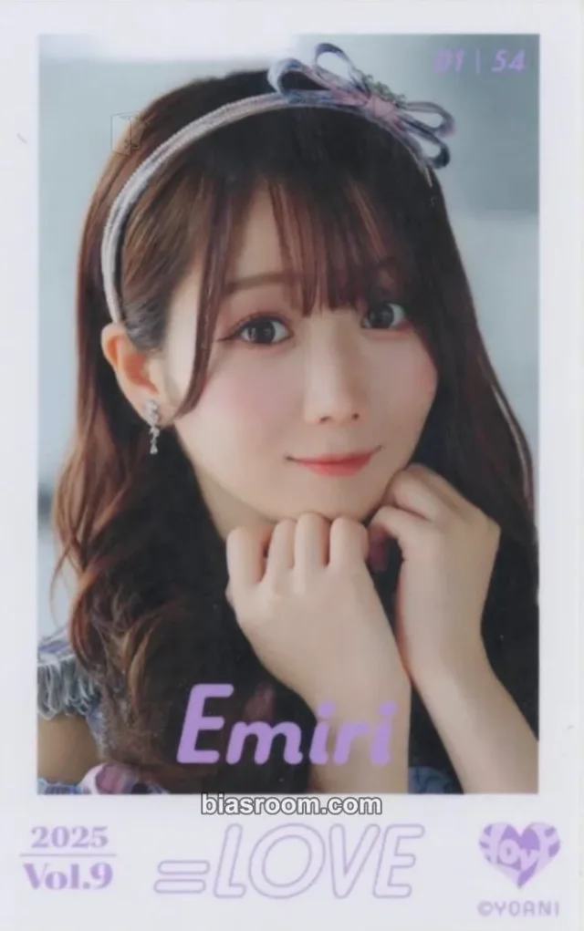 =LOVE - Otani Emiri - ARENA TOUR 2025「~Timeless Tales~」 Event trading card random pack polaroid