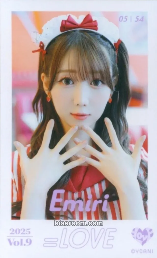 =LOVE - Otani Emiri - ARENA TOUR 2025「~Timeless Tales~」 Event trading card random pack polaroid