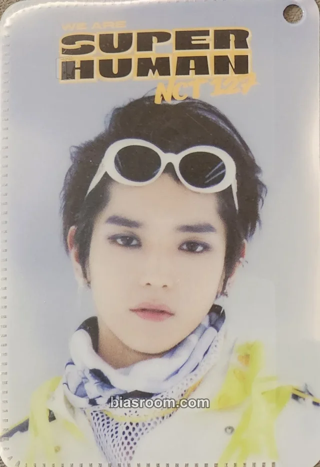 Taeyong NCT 127 We Are Superhuman K-pop photocard
