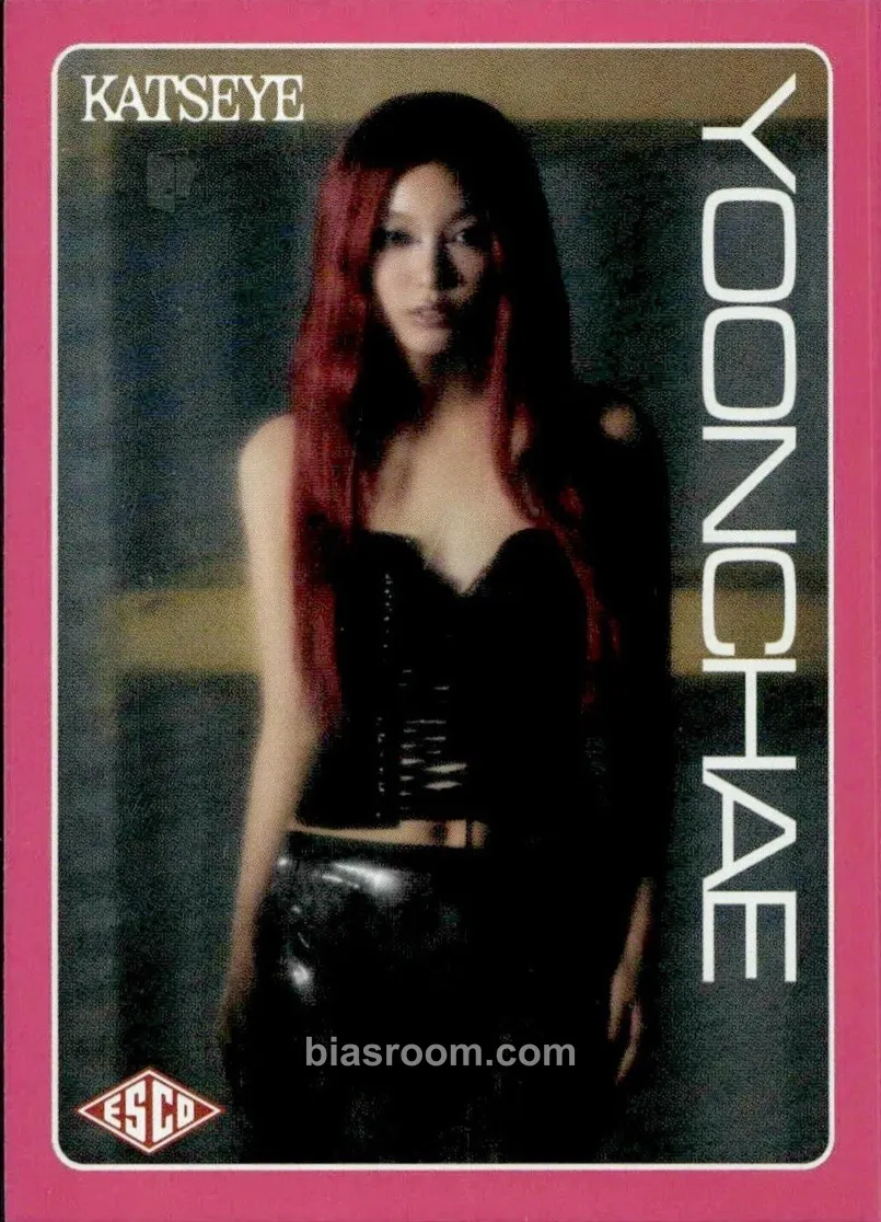 Yoonchae ESCO “WILD” Trading Cards Photocard - KATSEYE | Bias Room