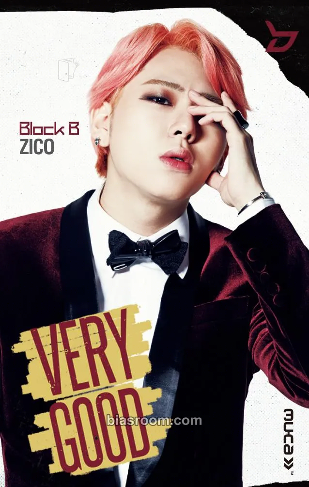 Zico Very Good (Japanese Ver.) Photocard - Block B - Block B K-pop photocard