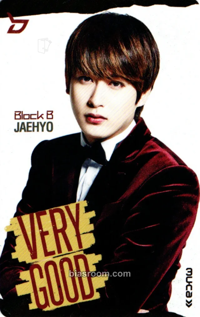 Block B - Jaehyo - Very Good (Japanese Ver.) Album merch photocard qr card photocard set japanese album