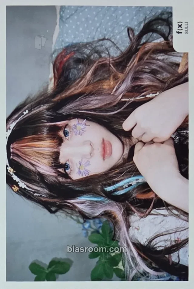 f(x) - Sulli - Electric Shock Album everysing photo print postcard