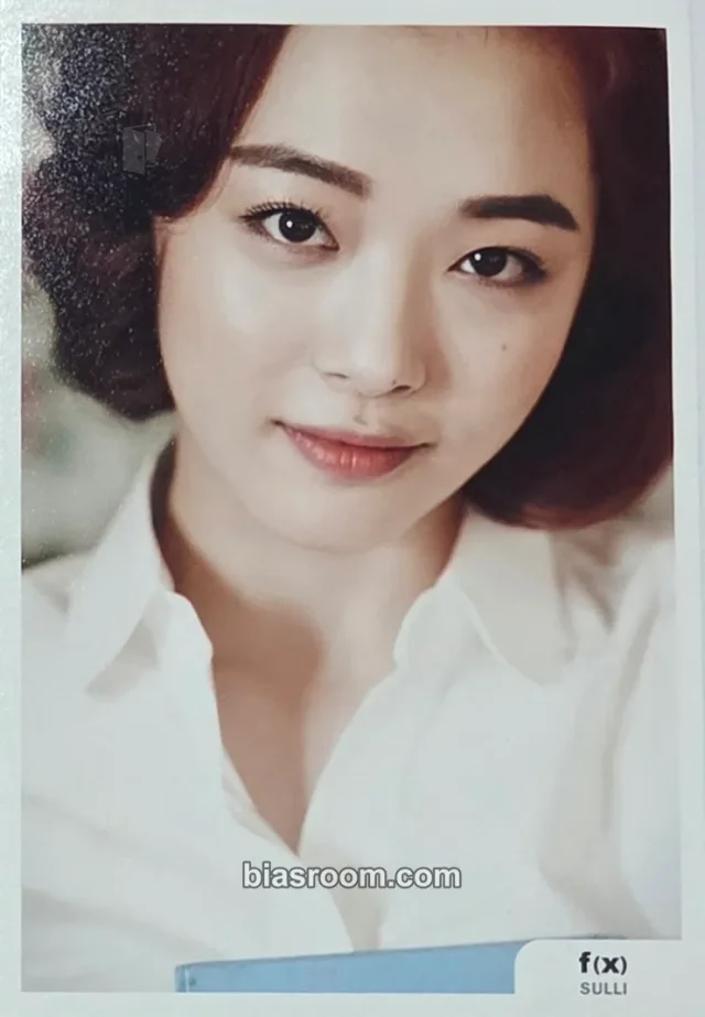 f(x) - Sulli - Pink Tape Album everysing photo print postcard