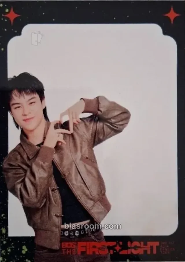 BUS - Marckris - BUS THE FIRST LIGHT ASIA FANCON TOUR Event A version non-standard size random photocard transparent/translucent