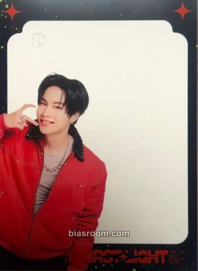 BUS - JungT - BUS THE FIRST LIGHT ASIA FANCON TOUR Event A version random photocard transparent/translucent non-standard size
