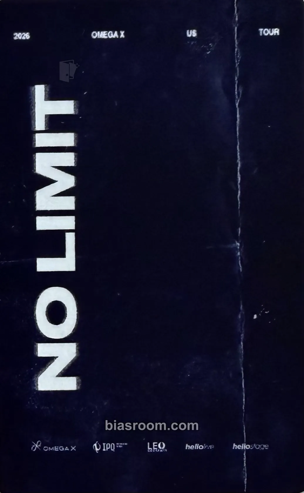 Kevin (Jinwoo) Omega X No Limit US tour Photocard - Omega X | Bias
