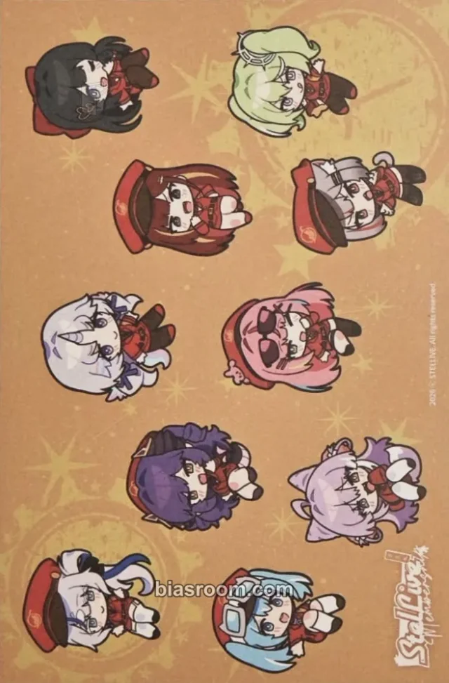 StelLive - Other fanclub/membership postcard