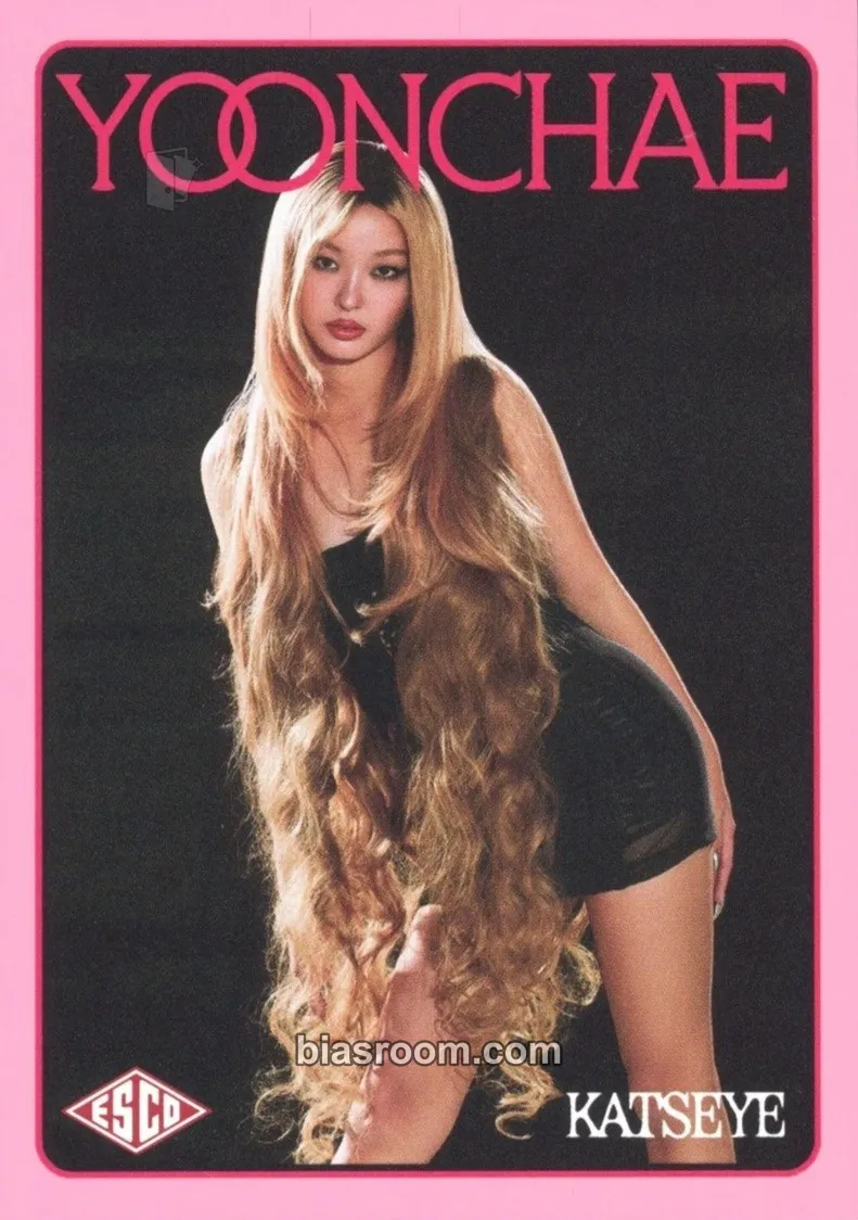 Yoonchae ESCO “WILD” Trading Cards トレカ - KATSEYE | Bias Room
