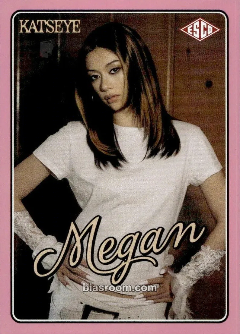 Megan ESCO “WILD” Trading Cards Photocard - KATSEYE | Bias Room