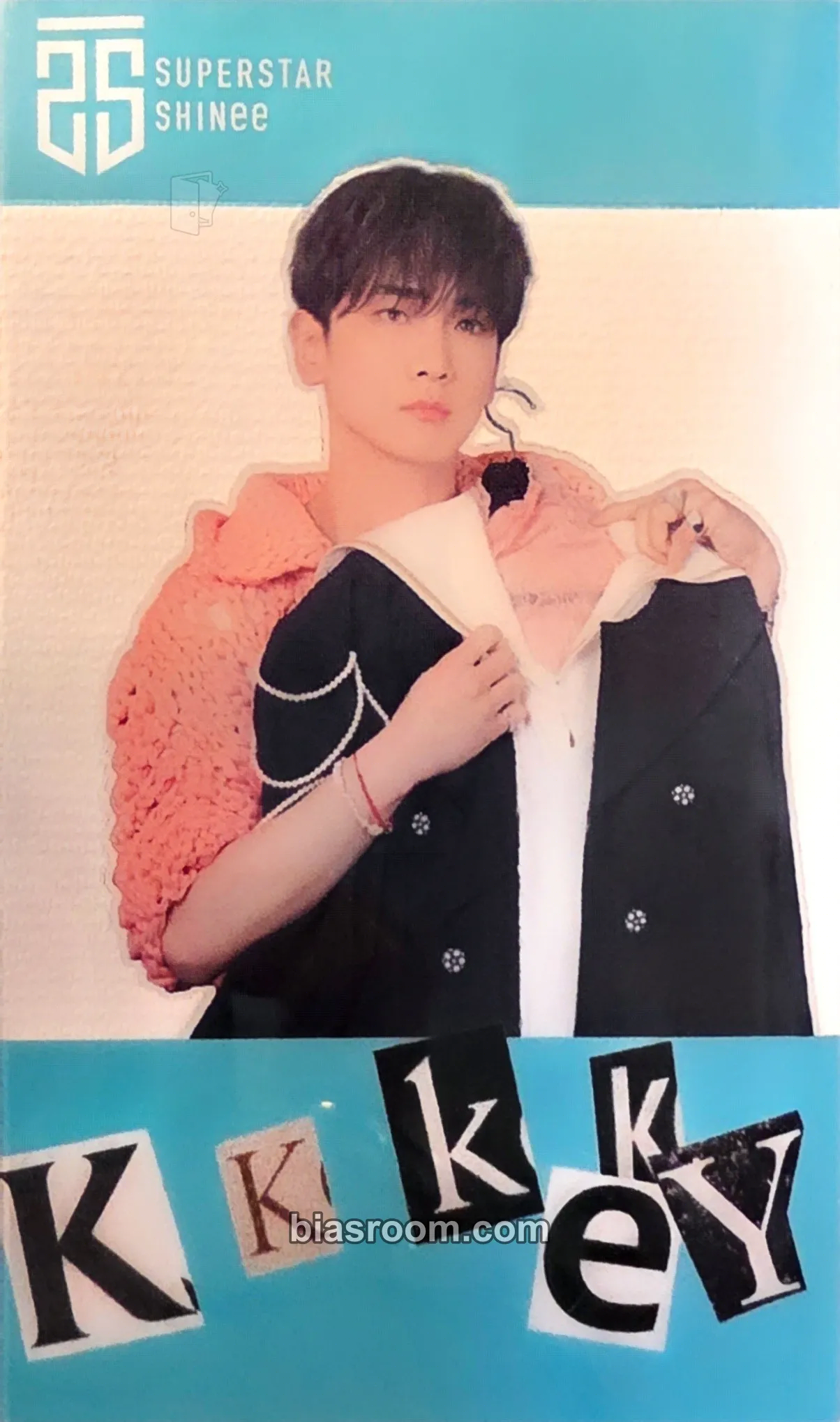 Key SUPERSTAR Photocard - SHINee - SHINee K-pop photocard