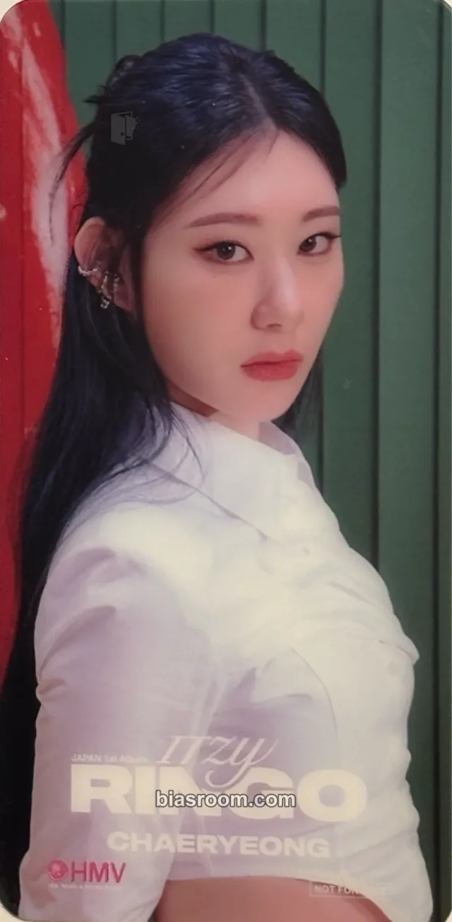 ITZY - Chaeryeong - Ringo Album hmv japan bookmark transparent/translucent