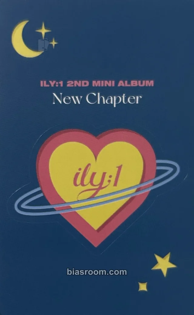 ILY:1 - New Chapter Album sticker album inclusion nemo version