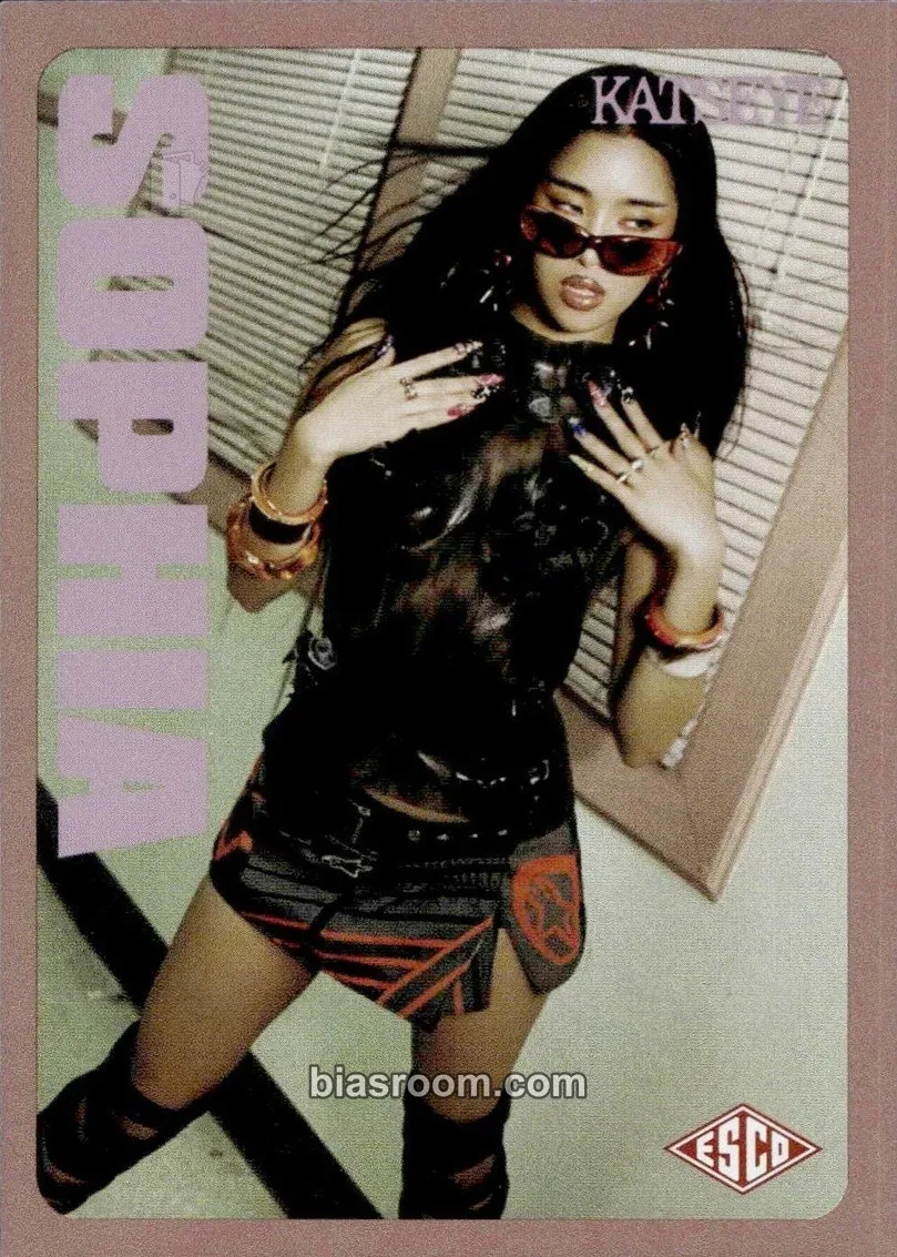 Sophia ESCO “WILD” Trading Cards Photocard - KATSEYE | Bias Room