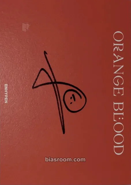 Jungwon ORANGE BLOOD Photocard - ENHYPEN - ENHYPEN K-pop photocard