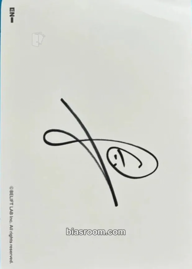 Jungwon THE SIN: VANISH Photocard - ENHYPEN - ENHYPEN K-pop photocard
