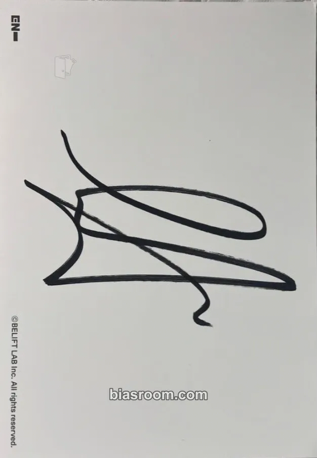 Evan (Heeseung) THE SIN: VANISH Photocard - ENHYPEN - ENHYPEN K-pop photocard