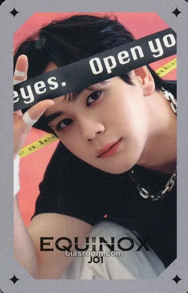 JO1 - Issei Mamehara - EQUINOX Album album photocard fanclub version first press only