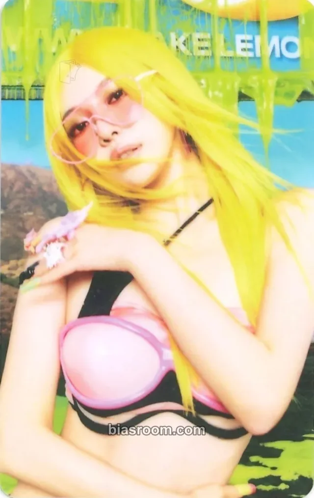 aespa - Ningning - Lemonade Album concept version nfc photocard concept photocard qq music
