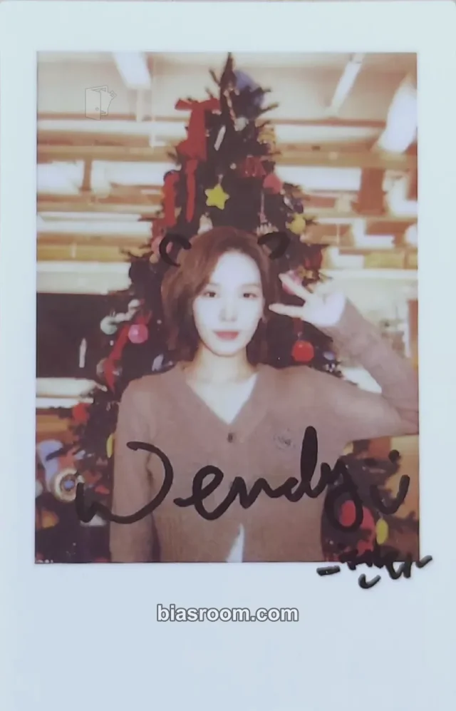 Red Velvet - Wendy - Chill Kill Album kmstation purchase benefit round 3 polaroid