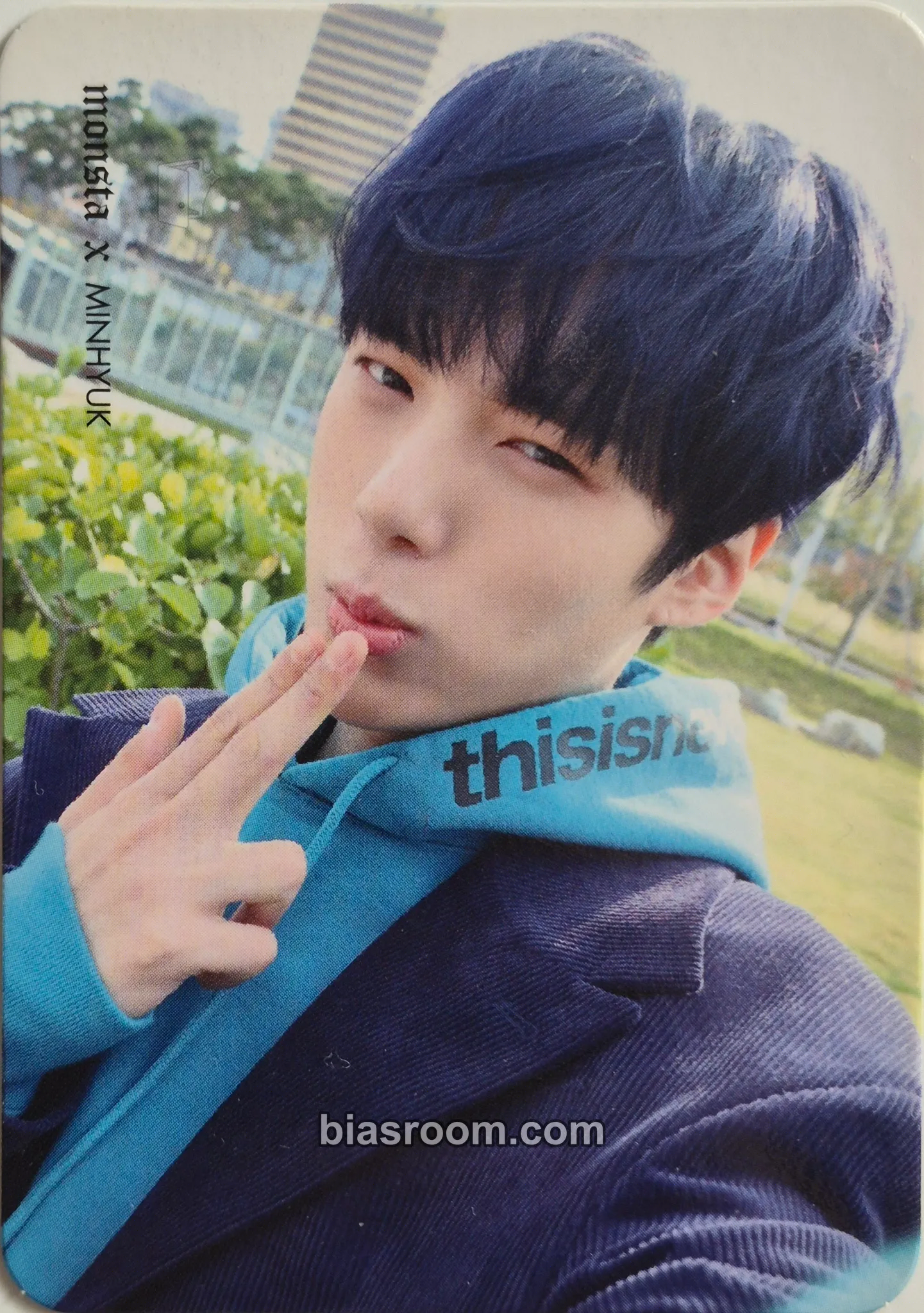 Minhyuk The Code Photocard - MONSTA X - MONSTA X K-pop photocard