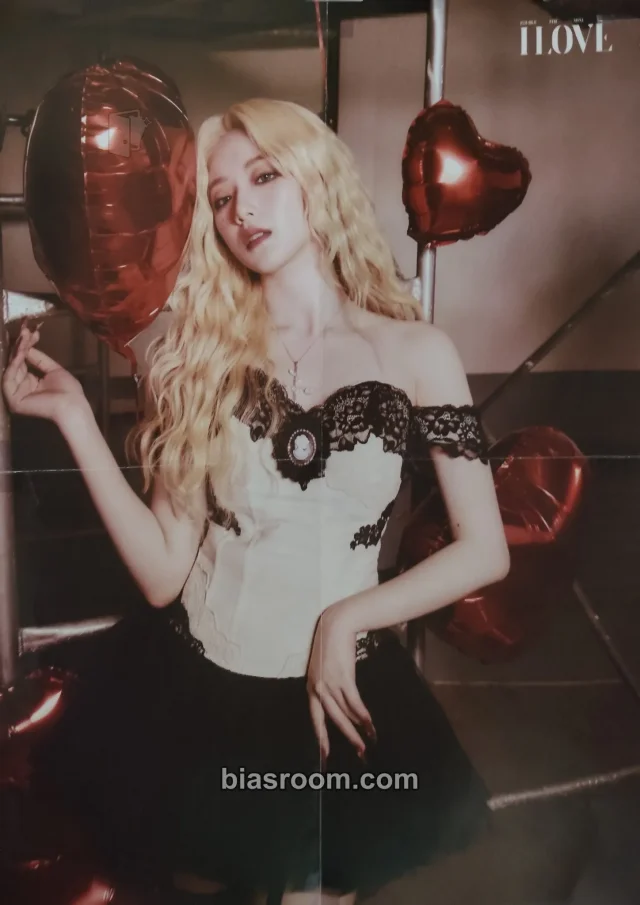 i-dle - Shuhua - I Love Album poster act version album inclusion standard version