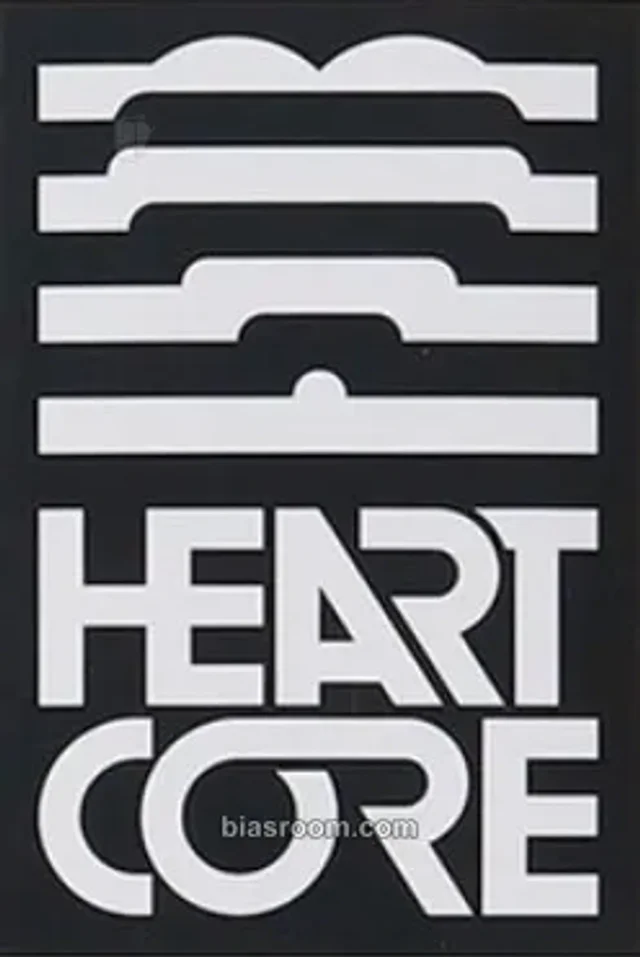 HEARTCORE - HEARTCORE Album standard version sticker album inclusion