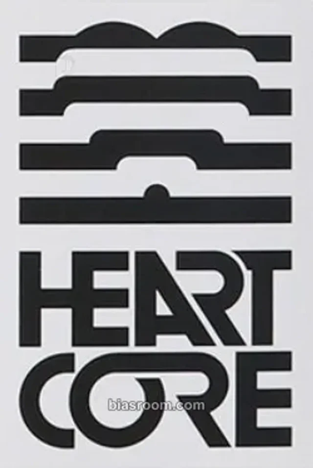 HEARTCORE - HEARTCORE Album standard version sticker album inclusion