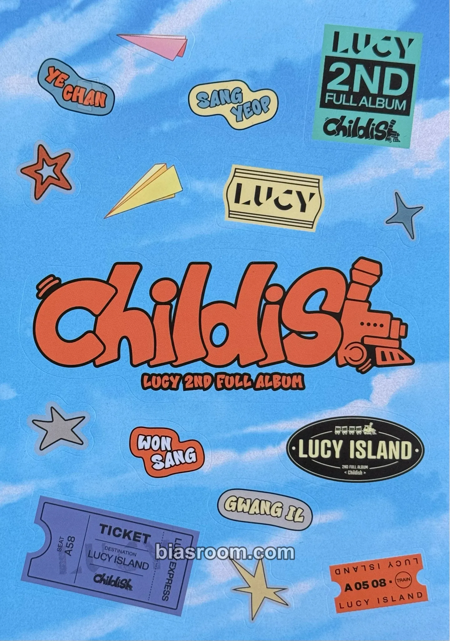 LUCY  : First Landing 公式フォトブック トレカ Childish トレカ - LUCY | Bias Room
