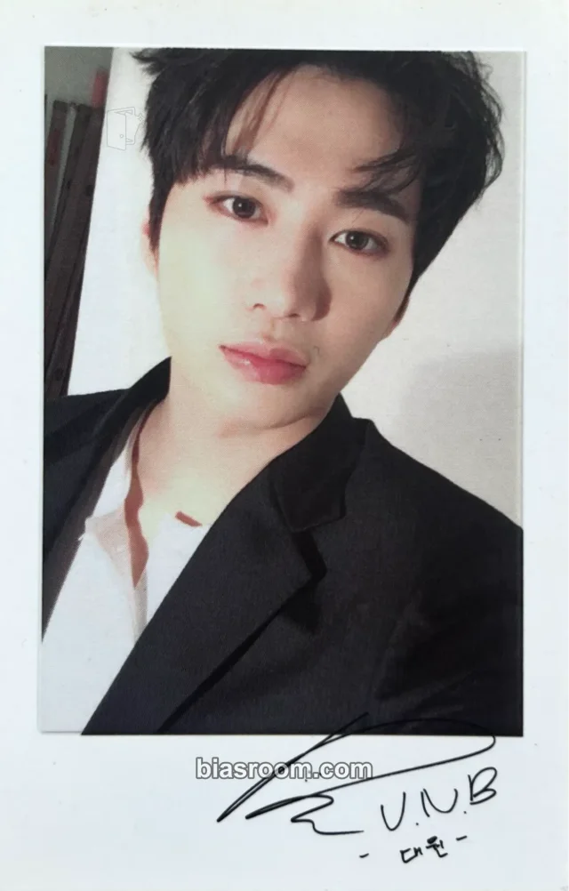 Daewon UNB Boyhood K-pop photocard