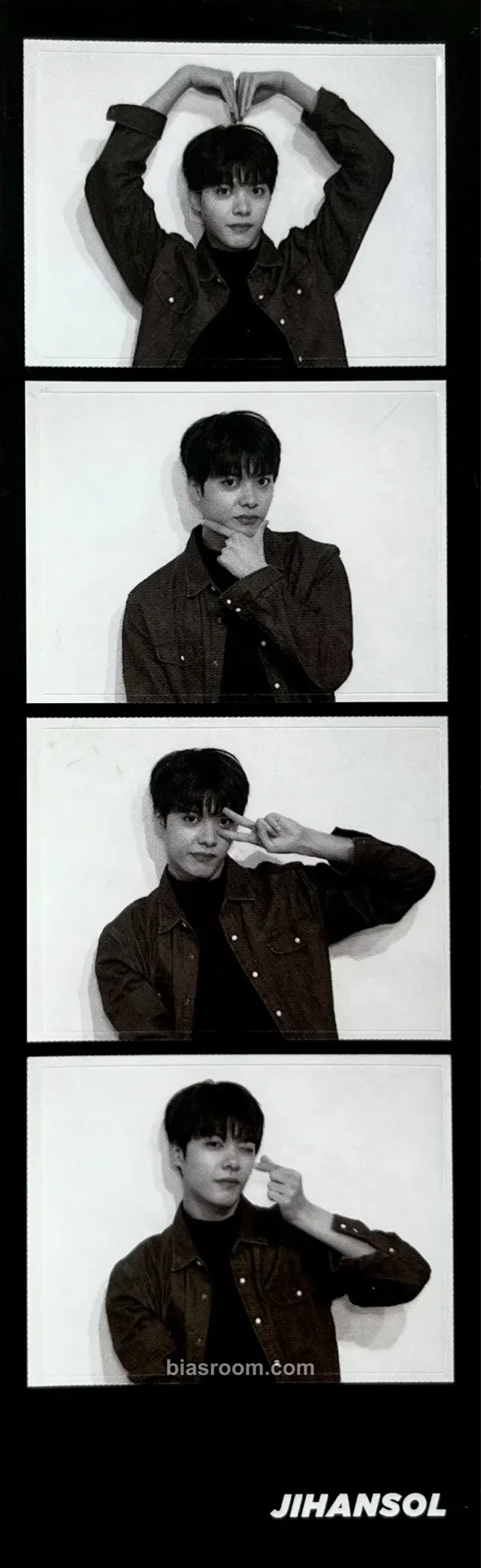 UNB - Ji Hansol - Boyhood Album album inclusion sticker limited edition