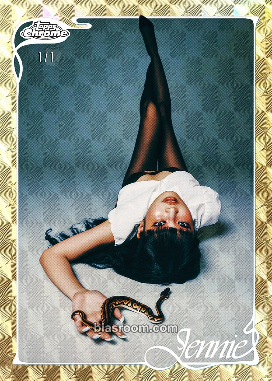 Jennie 2026 Topps Chrome® x Jennie トレカ - BLACKPINK | Bias Room